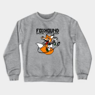 FOXHOUND pixel art MGS logo #1 Crewneck Sweatshirt